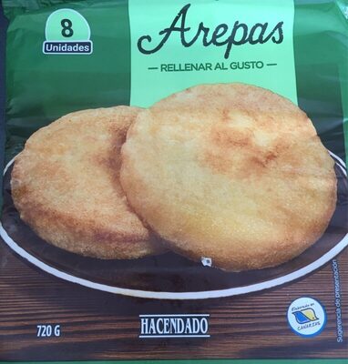 Arepas 720g.