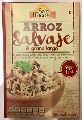 Arroz Salvaje y grano largo San Miguel