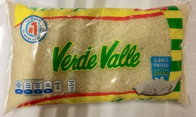 Arroz blanco entero Verde Valle