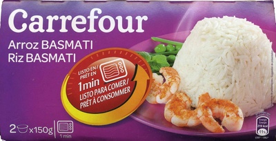 Arroz cocido Basmati