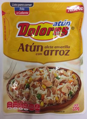 Atún Dolores aleta amarilla con arroz