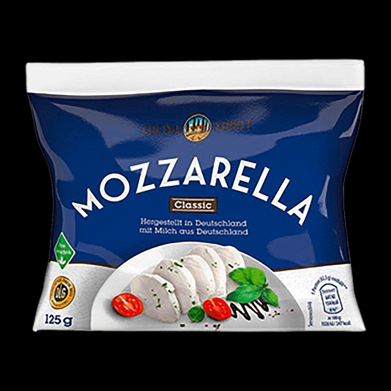 ALDI CUCINA NOBILE Mozzarella Rolle Light Aus der Kühlung 1.19€ 200g ATG 330g Beutel 1kg 5.95€