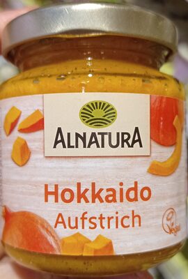 Alnatura Hokkaido Kürbis Aufstrich 4104420037526 Bio Brotaufstrich mit Hokkaido-Kürbis, vegan